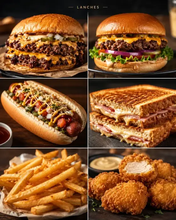 Receitas de Lanches