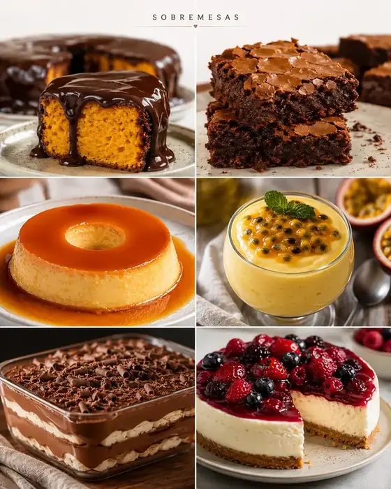 Receitas de Sobremesas